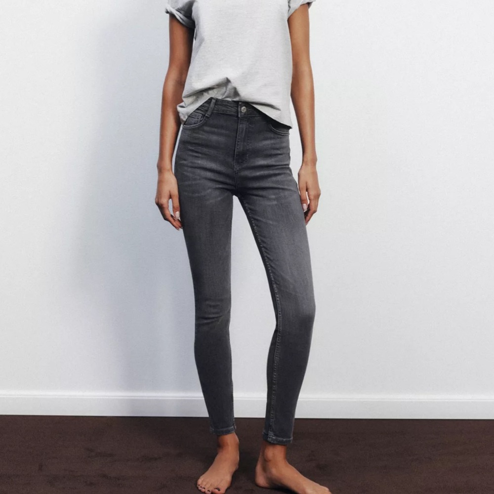 High Waist Skinny Jeans